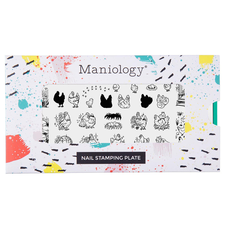 Hen House (M583) - Nail Stamping Plate