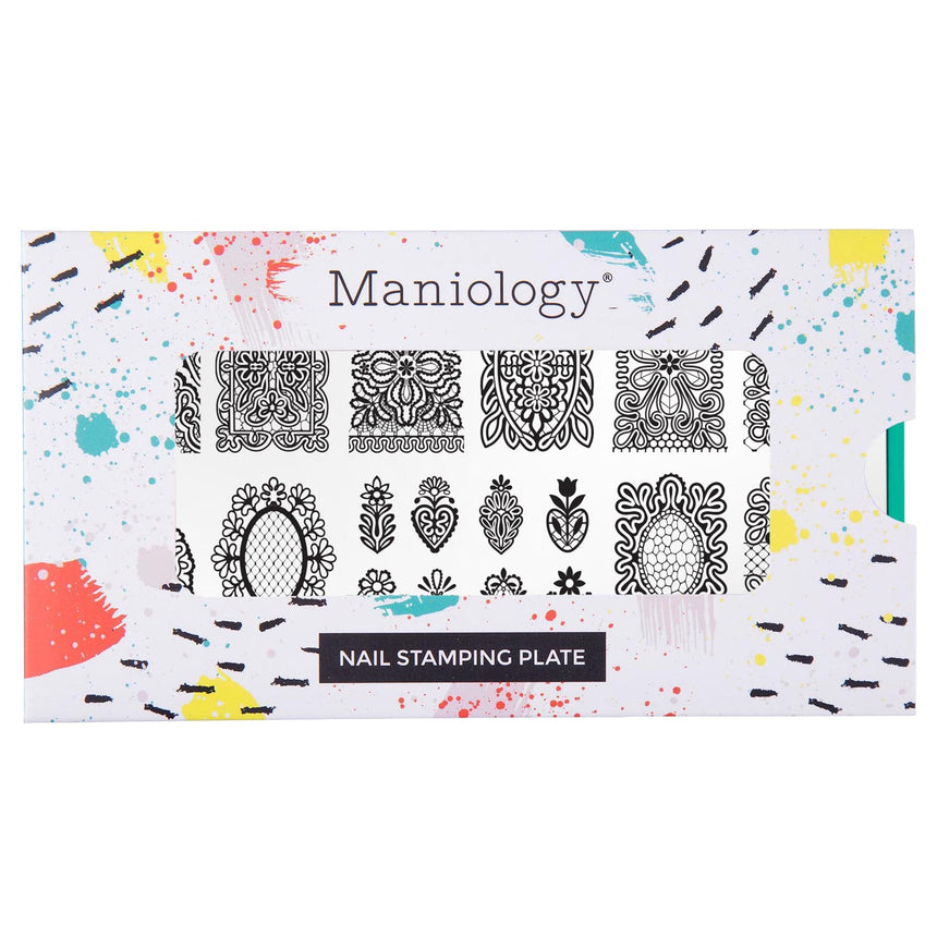 Heritage Lace (M687) - Nail Stamping Plate