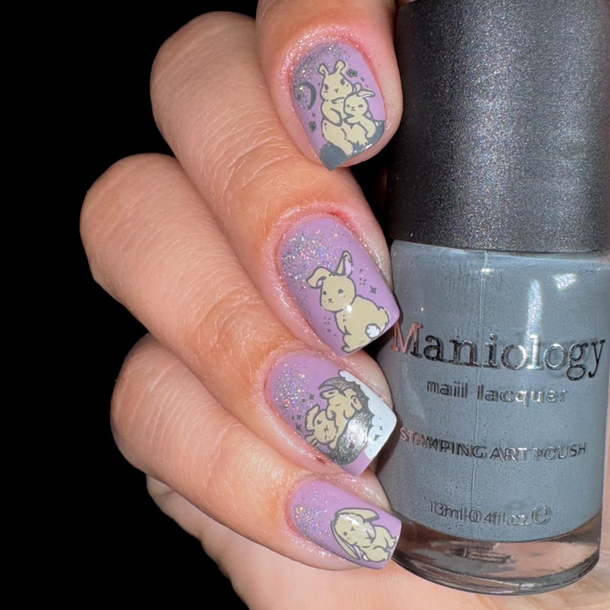 Hunny Buns (M567) - Nail Stamping Plate