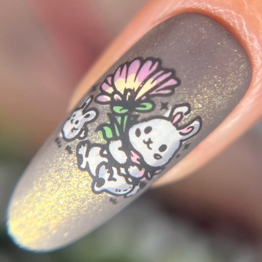 Hunny Buns (M567) - Nail Stamping Plate