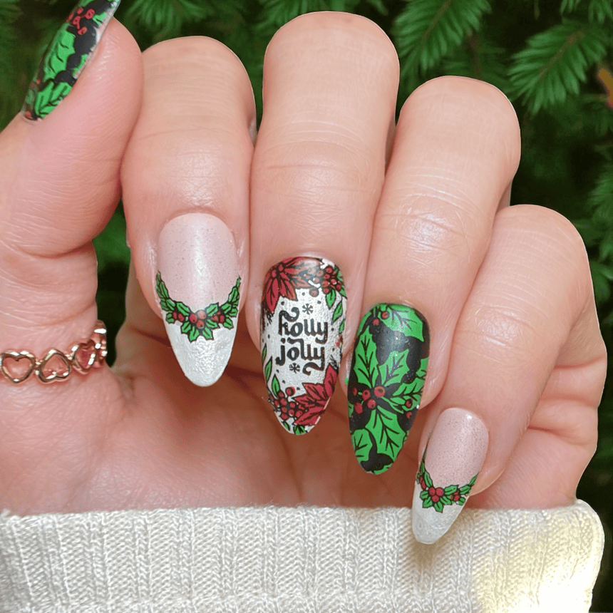 Ice Garden (M637) - Nail Stamping Plate