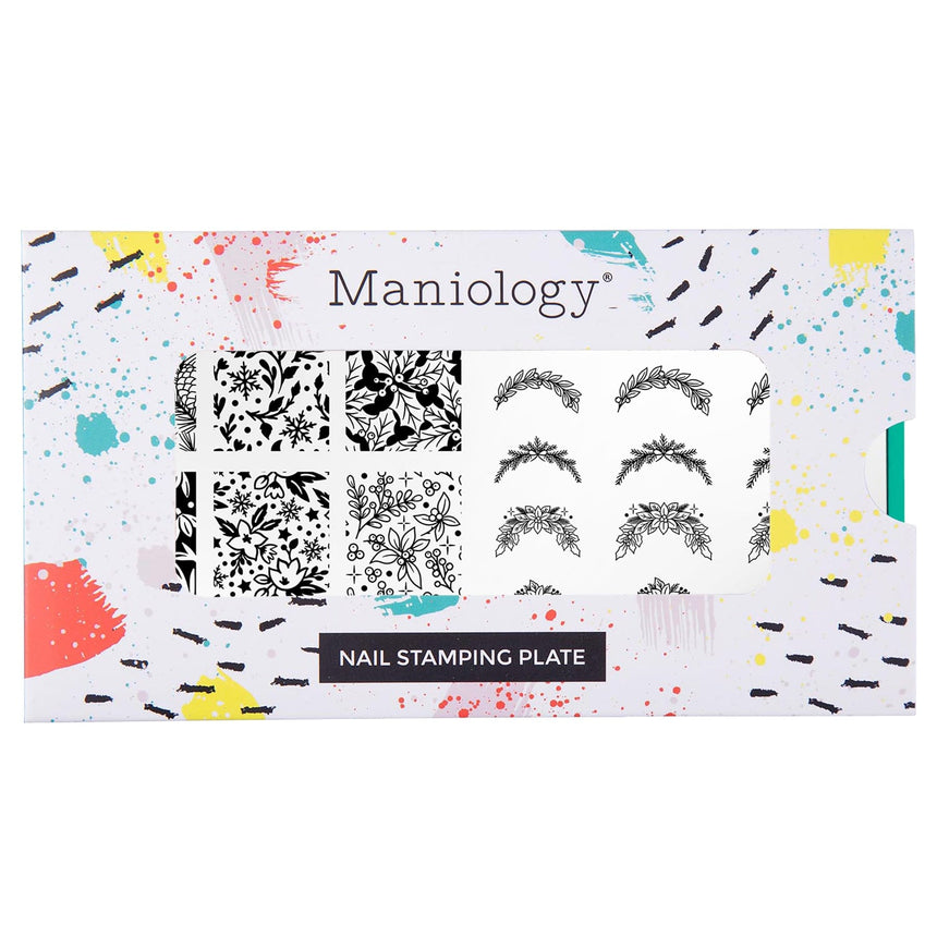 Ice Garden (M637) - Nail Stamping Plate