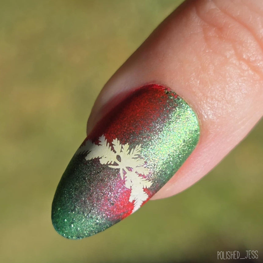 Ice Garden (M637) - Nail Stamping Plate