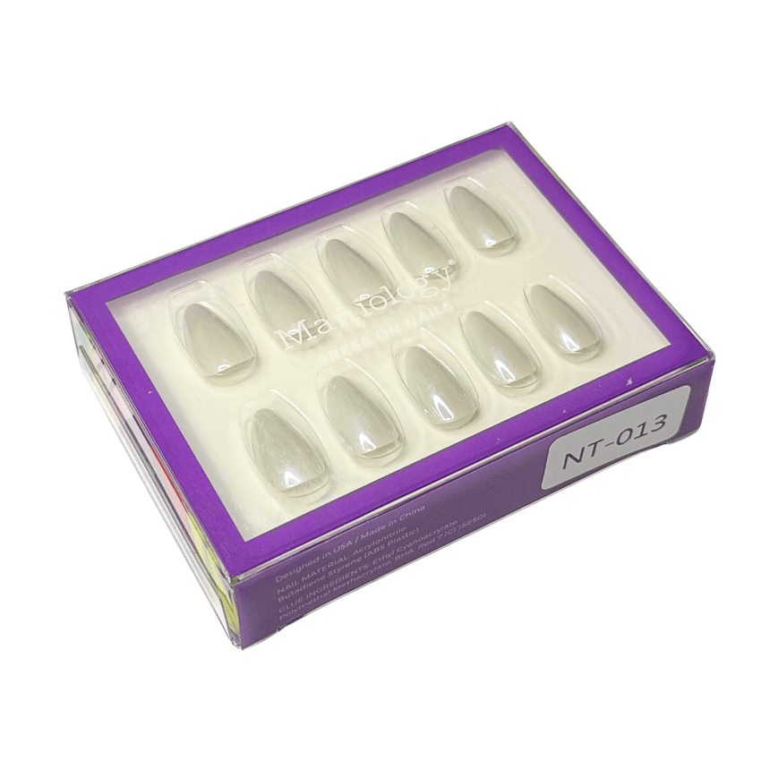 Icebeam Press-On Nails - Short Almond