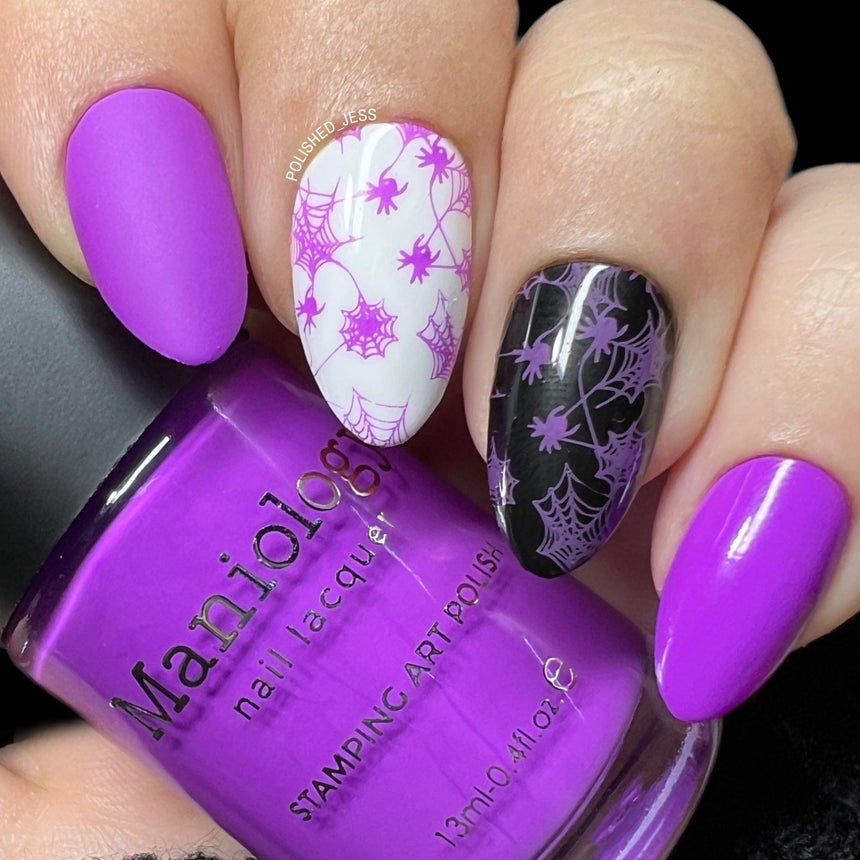 Illusionist: Charmed (B486) - Purple Cream Stamping Polish