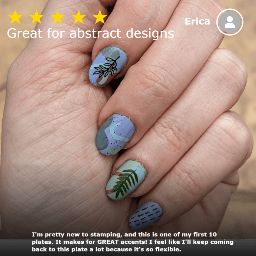 In Shape (M301) - Nail Stamping Plate