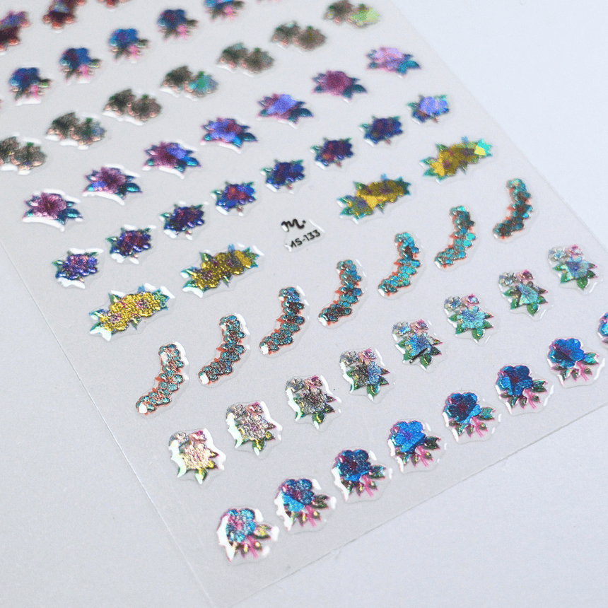 Island Hibiscus (MS-133) - Nail Art Sticker