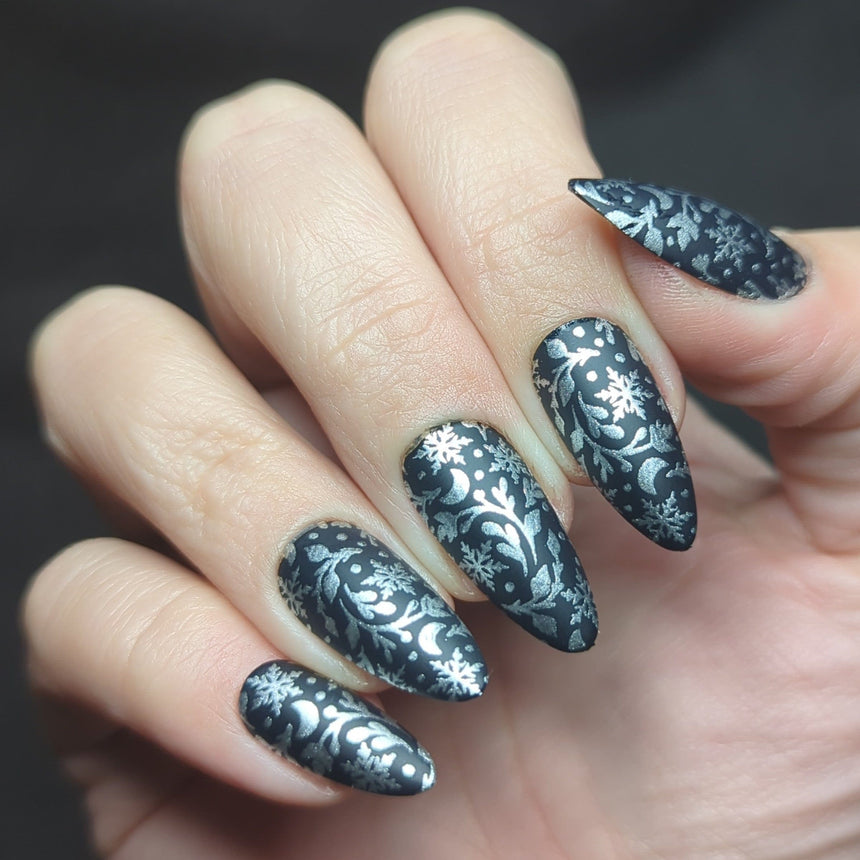 Jacquard Knits (M647) - Nail Stamping Plate