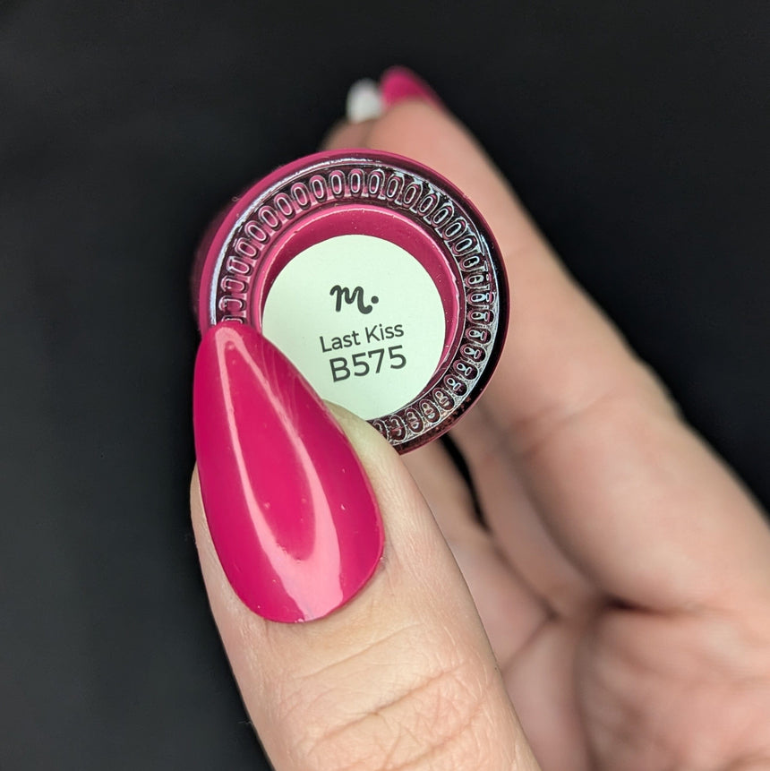 Last Kiss (B575) - Hot Pink Creme Stamping Polish