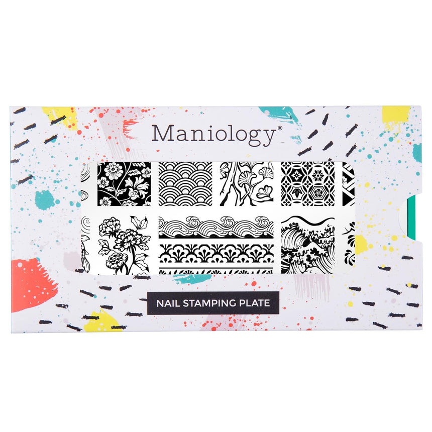 Japanese Ceramics (M459) - Nail Stamping Plate