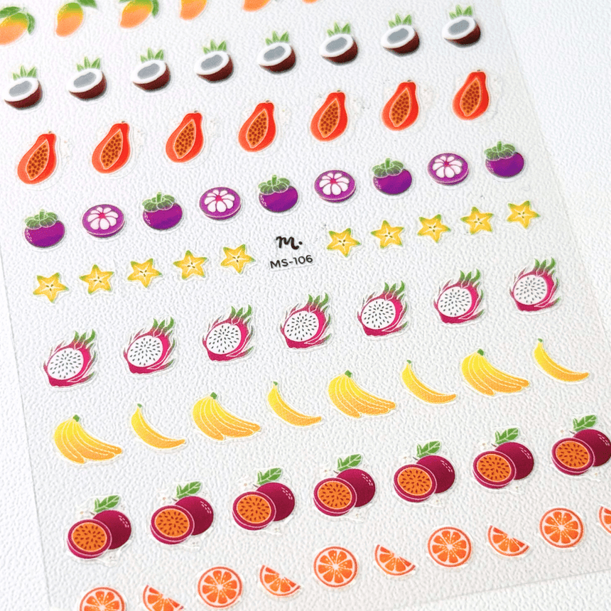 Juicy Bits (MS-106) - Nail Art Sticker