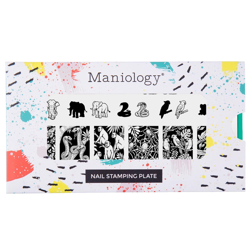 Jungle Secrets (M613) - Nail Stamping Plate
