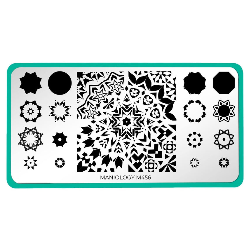 Kaleidoscope (M456) - Nail Stamping Plate