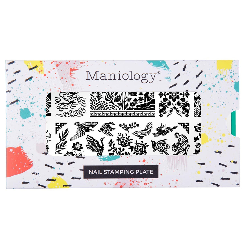 Korean Lacquerware (M454) - Nail Stamping Plate