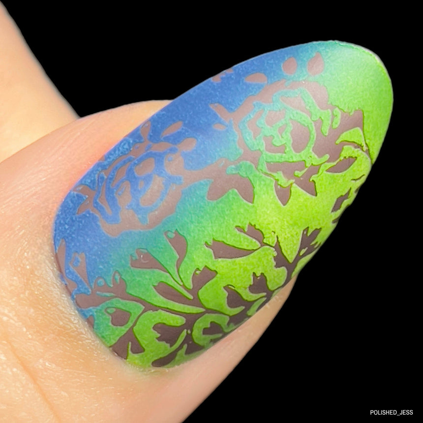 Korean Lacquerware (M454) - Nail Stamping Plate