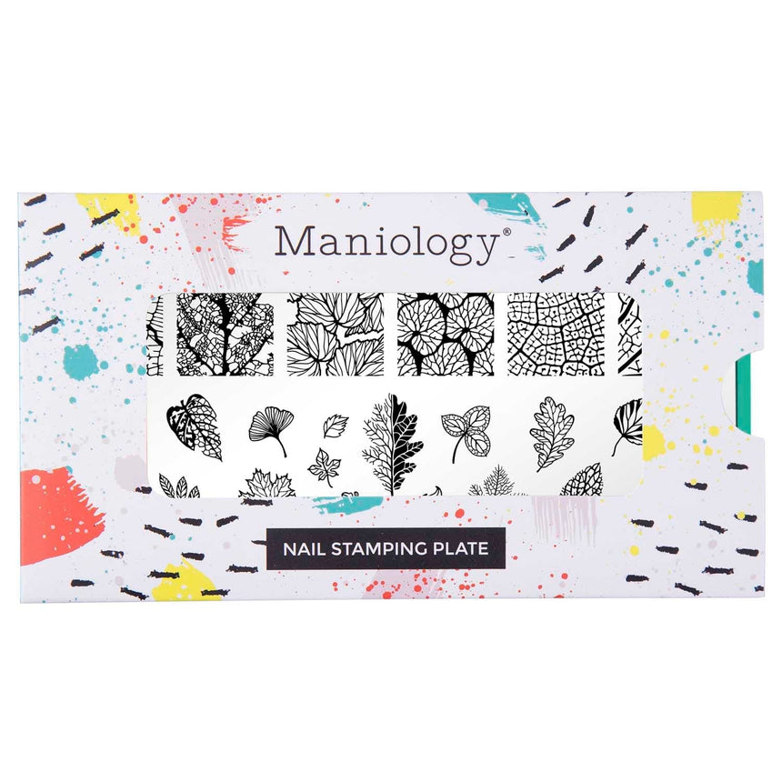 Leaf Skeletons (M404) - Nail Stamping Plate