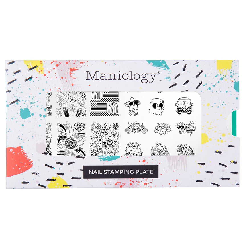 Liberty and Light (M596) - Nail Stamping Plate