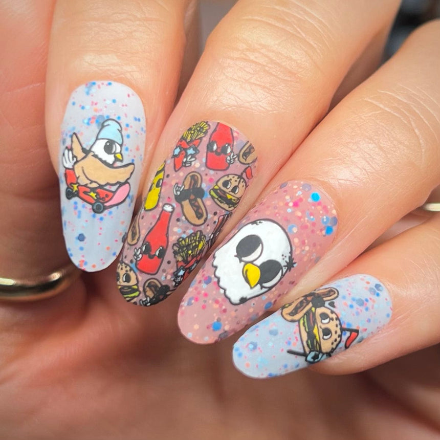 Liberty and Light (M596) - Nail Stamping Plate