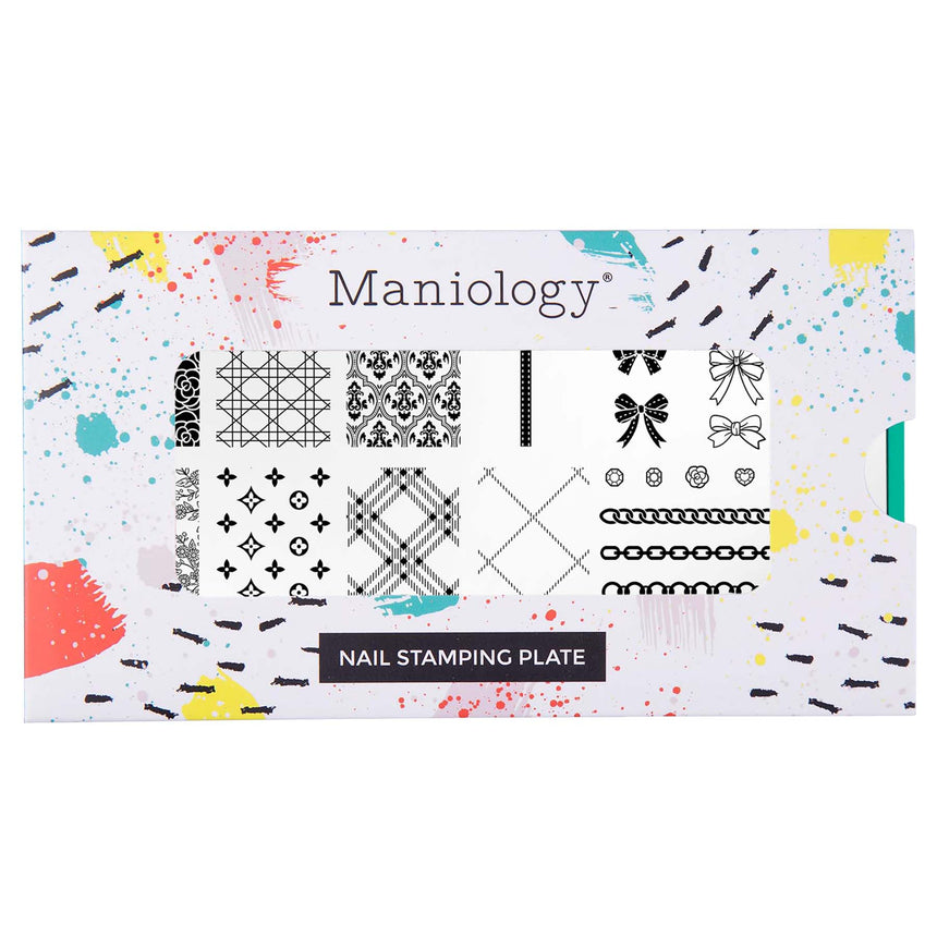 Life of Luxury (M649) - Nail Stamping Plate
