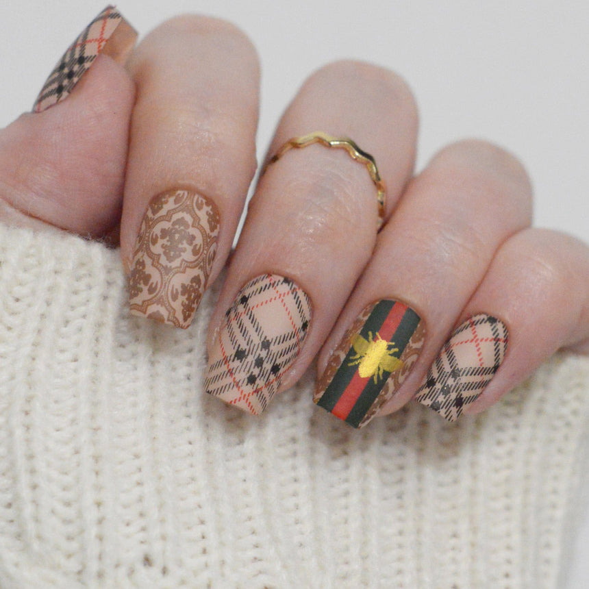 Life of Luxury (M649) - Nail Stamping Plate