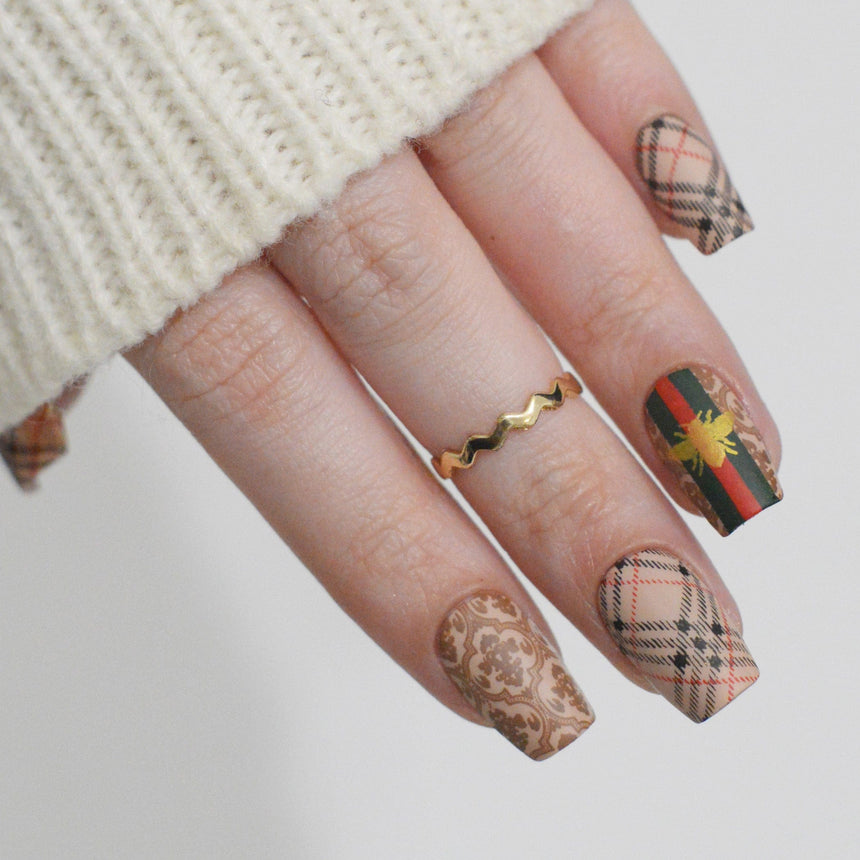 Life of Luxury (M649) - Nail Stamping Plate