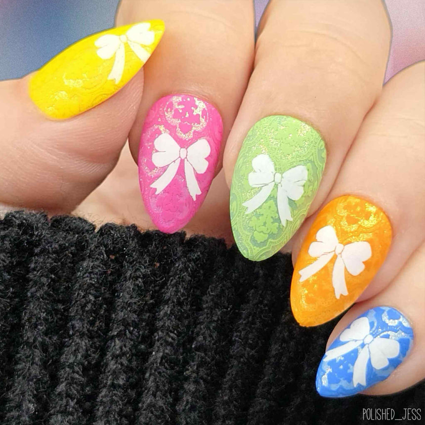 Life of Luxury (M649) - Nail Stamping Plate