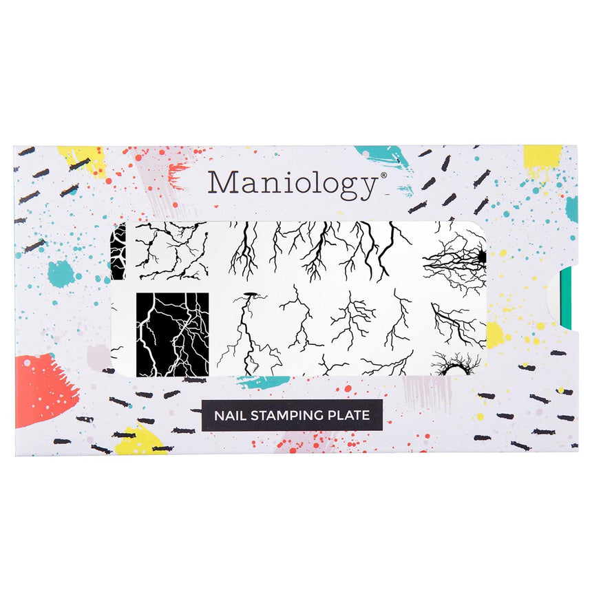 Lightning Strikes (M572) - Nail Stamping Plate