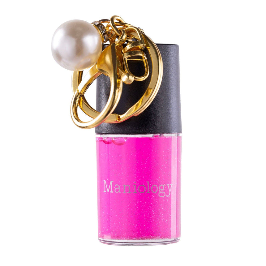 Maniology Polish Bottle Keychain