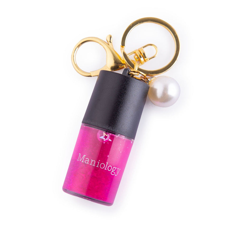Maniology Polish Bottle Keychain