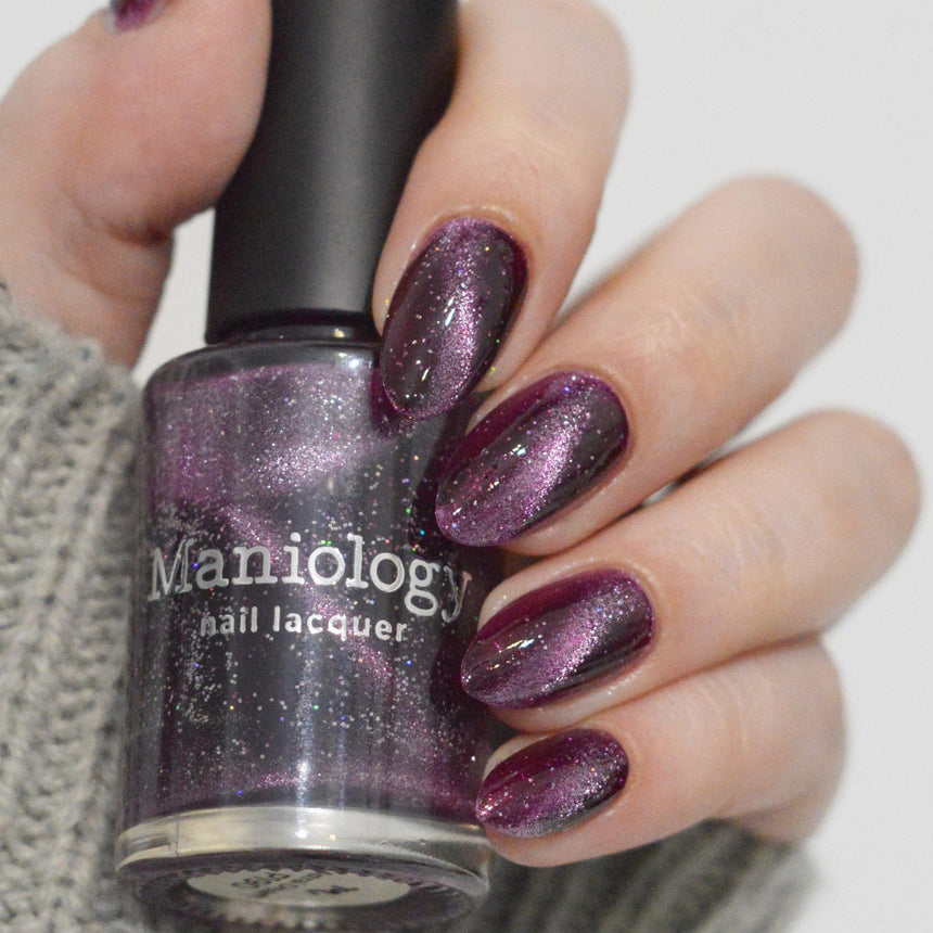 Lost in Space: Astral Dream (P190) - Red Magnetic Nail Polish