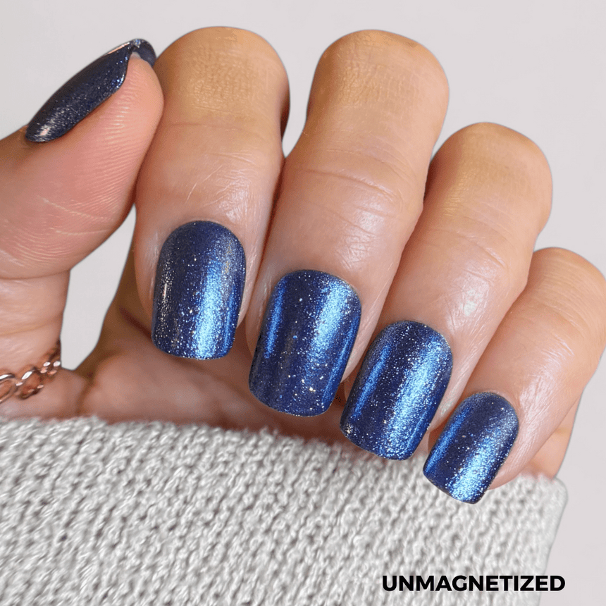 Lost in Space: Cosmic Mirage (P191) - Royal Blue Magnetic Nail Polish