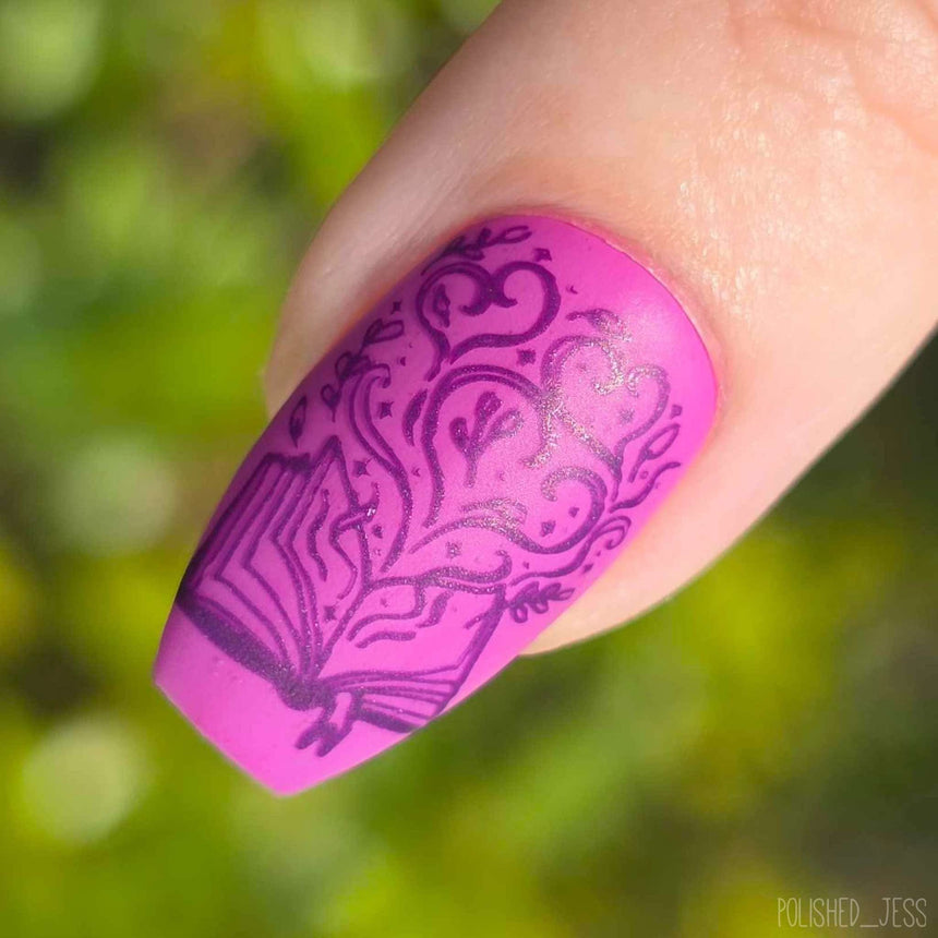 Love Potion (M570) - Nail Stamping Plate