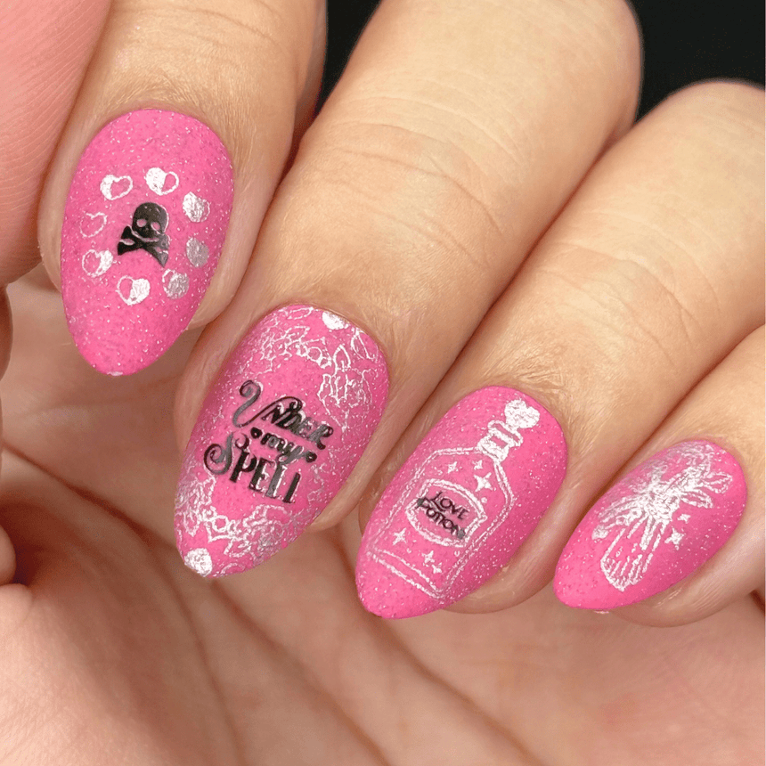 Love Potion (M570) - Nail Stamping Plate