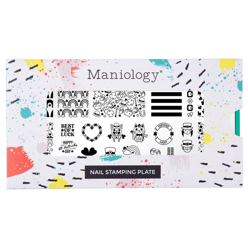 Lucky Shamrock (M455) - Nail Stamping Plate