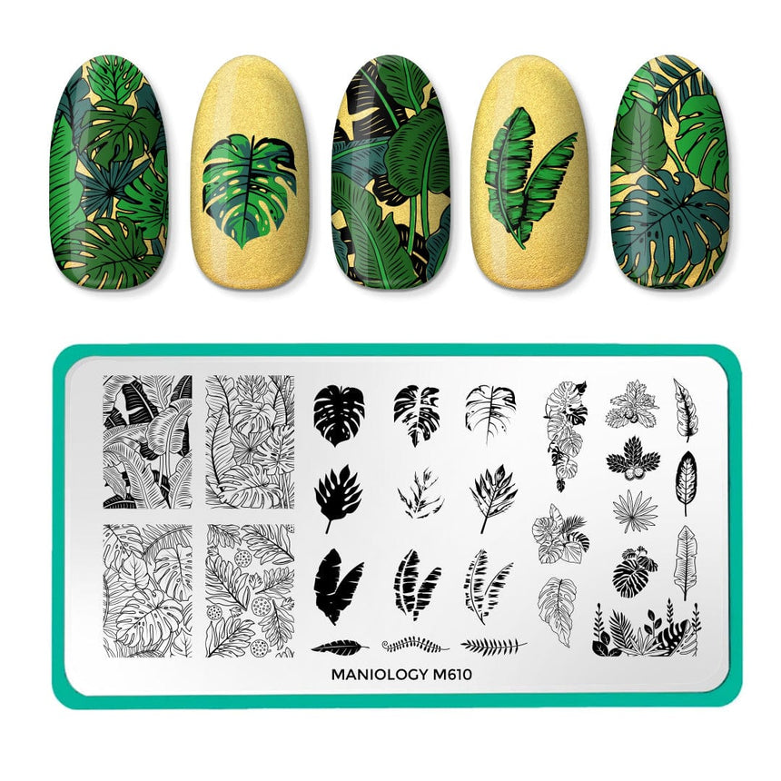 Lush Layers (M610) - Nail Stamping Plate