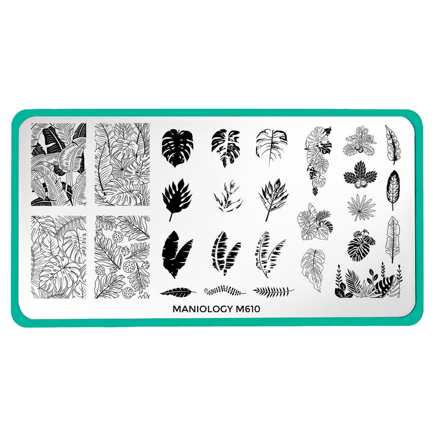 Lush Layers (M610) - Nail Stamping Plate