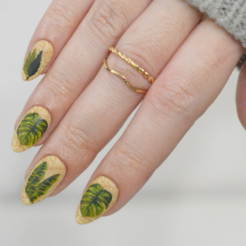 Lush Layers (M610) - Nail Stamping Plate