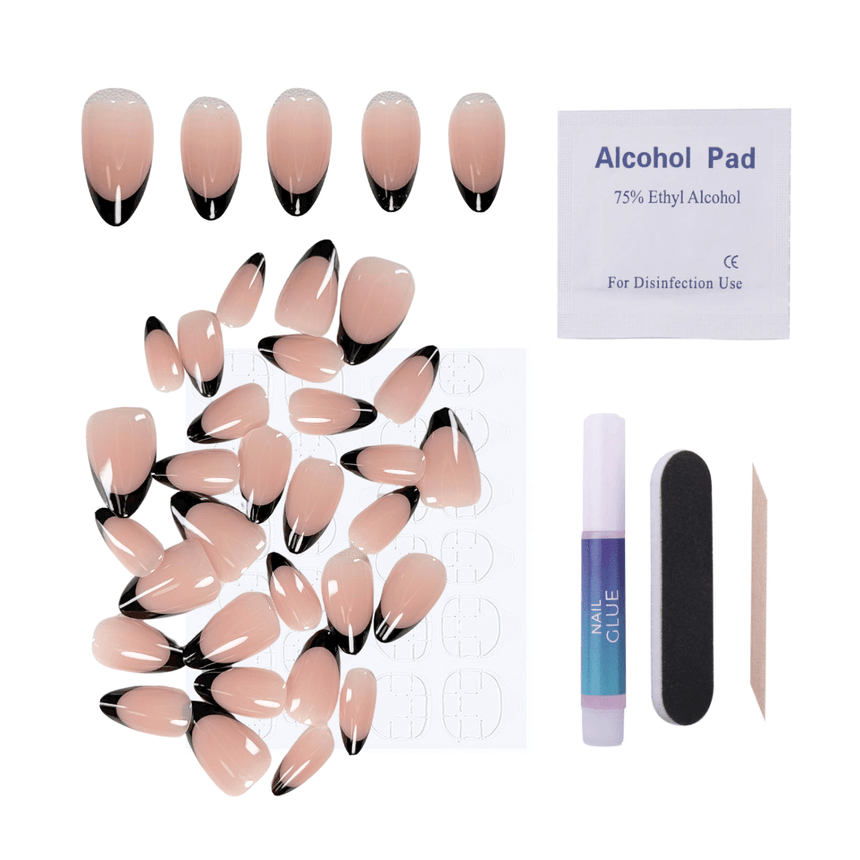 Luxe Press On Nails - Short Almond