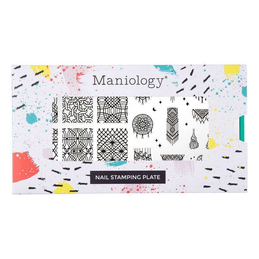 Macrame (M481) - Nail Stamping Plate