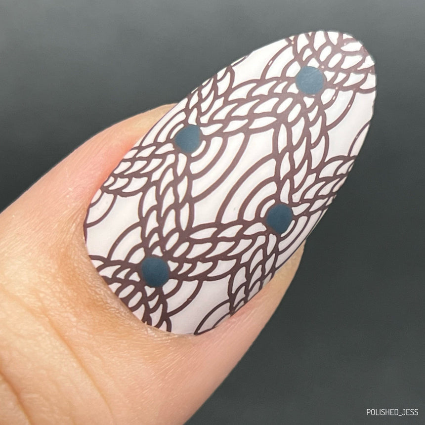 Macrame (M481) - Nail Stamping Plate