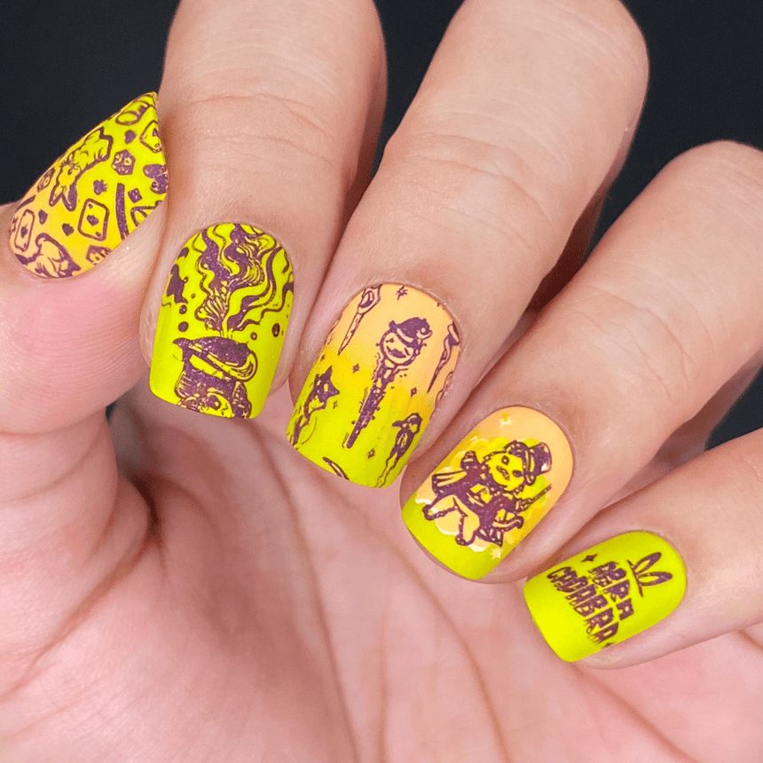 Magic Show (M410) - Nail Stamping Plate