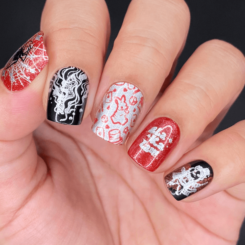 Magic Show (M410) - Nail Stamping Plate