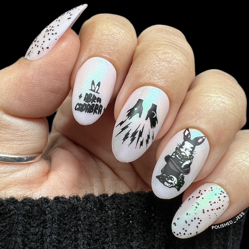 Magic Show (M410) - Nail Stamping Plate