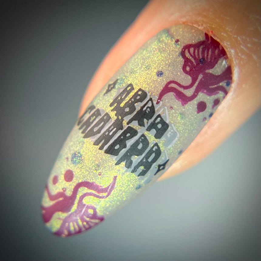Magic Show (M410) - Nail Stamping Plate