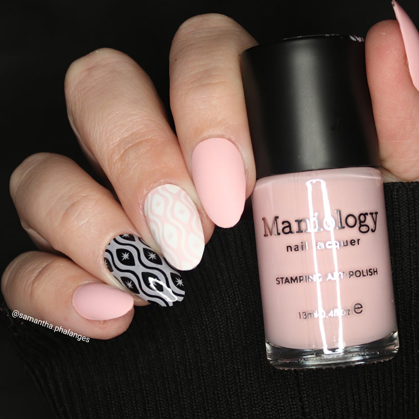 Powder Puff (B547) - Cream Pink Stamping Polish