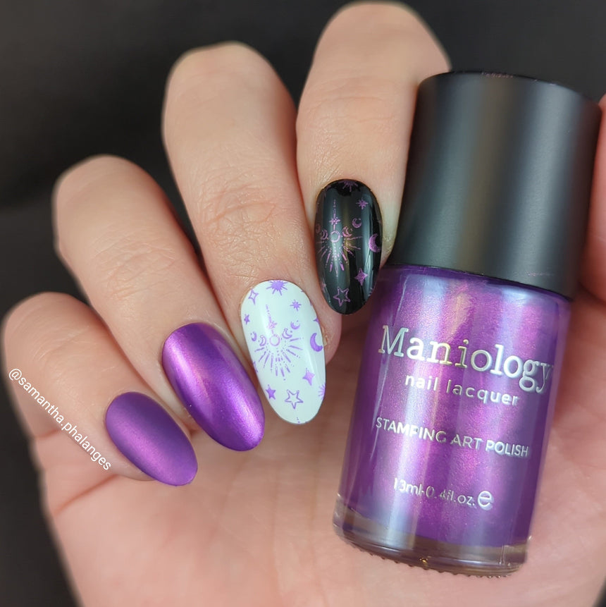 Foxglove (B500) - Duochrome Purple Stamping Polish