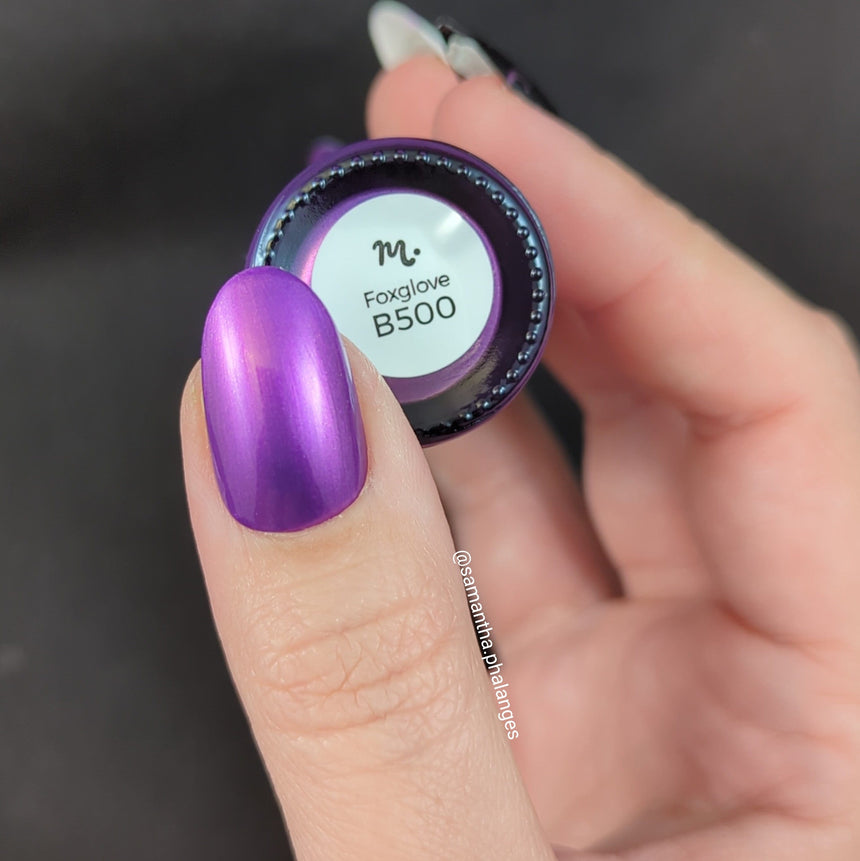 Foxglove (B500) - Duochrome Purple Stamping Polish