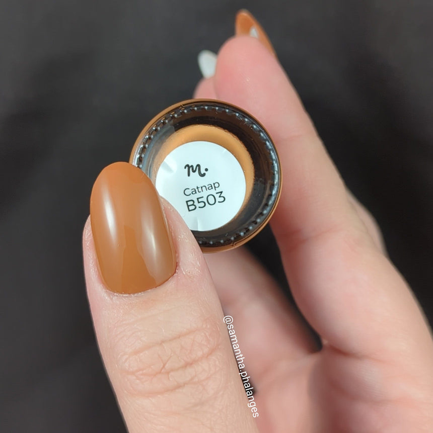 Catnap (B503) - Caramel Orange Stamping Polish