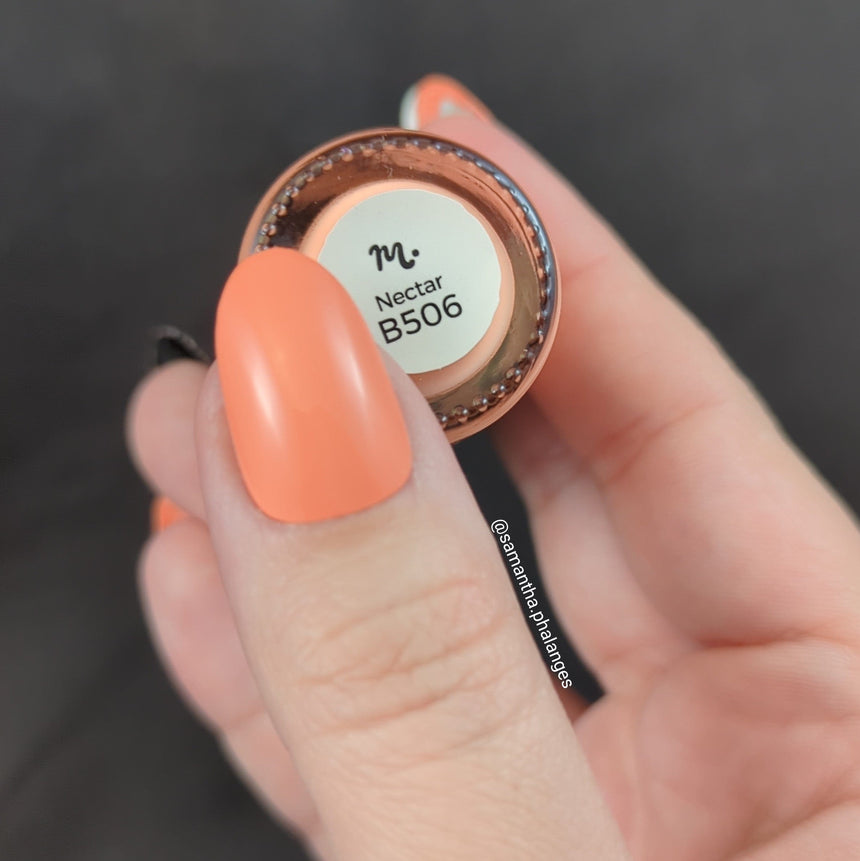 Nectar (B506) - Cream Peachy Orange Stamping Polish
