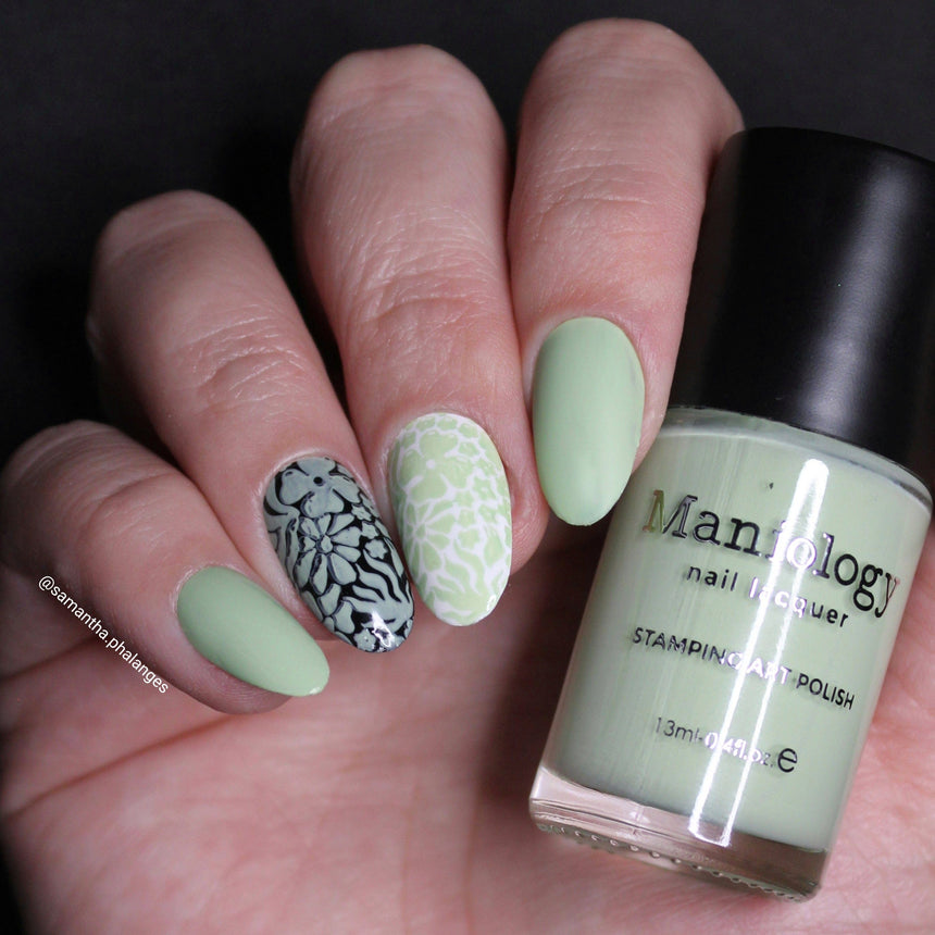 Saaristo Sage (B543) - Cream Green Stamping Polish
